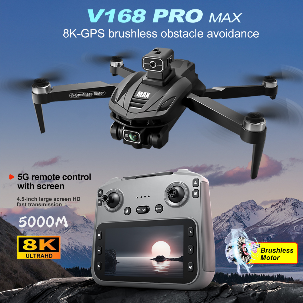 V168 PRO Max GPS Drohne 8K Pro – Fpv Drone Charger Bewertung und Preis